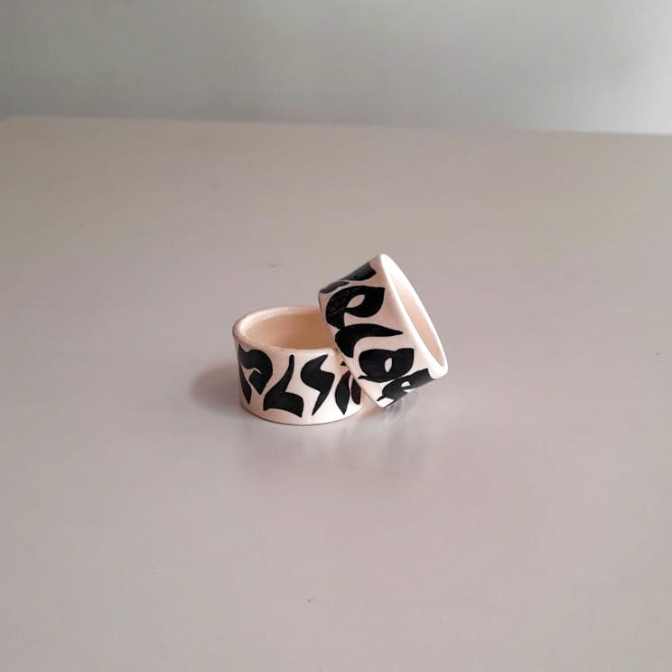 CALLIGRAPHY COLLECTION - BLACK