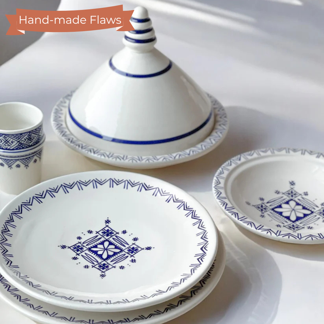 BERBER BLUE - set of 12