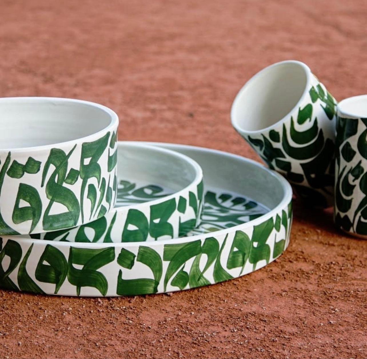 CALLIGRAPHY COLLECTION - GREEN