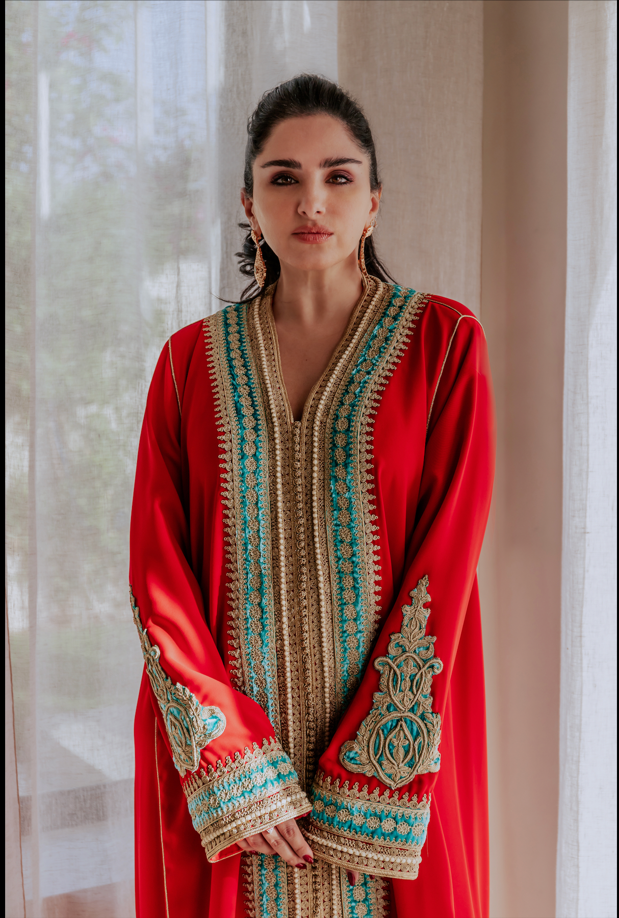 CAFTAN - ROYAL RED