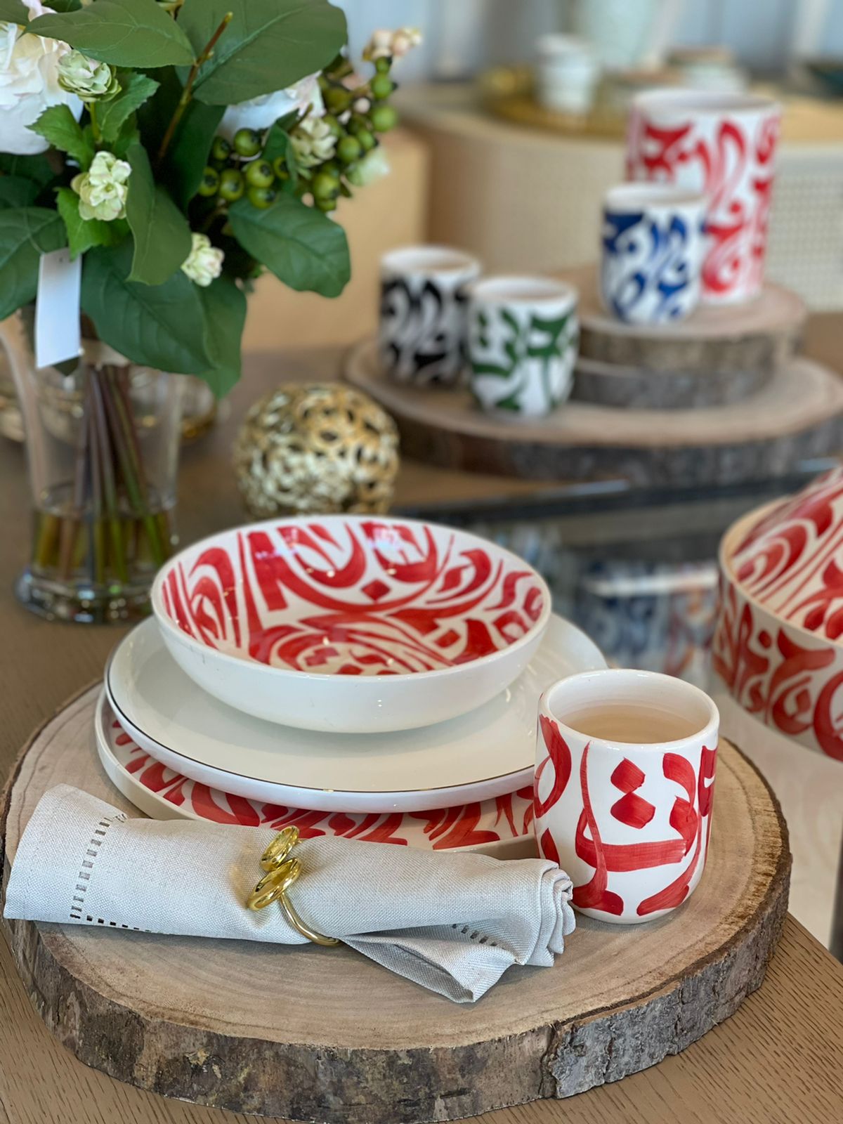 CALLIGRAPHY COLLECTION - RED