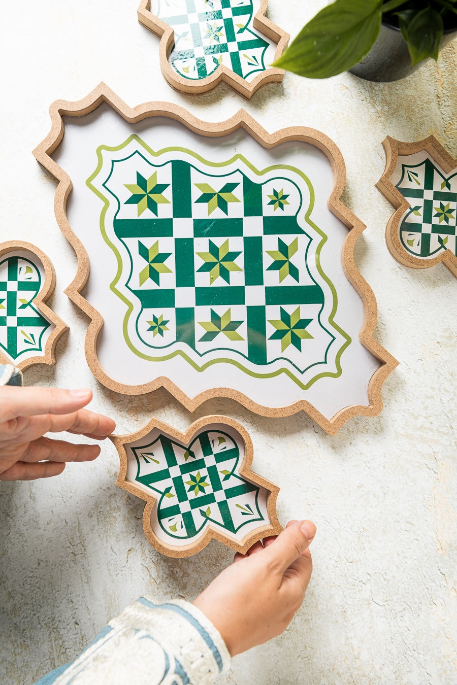 ARABESQUE TRAYS - Tadd-art