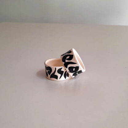 CALLIGRAPHY COLLECTION - BLACK