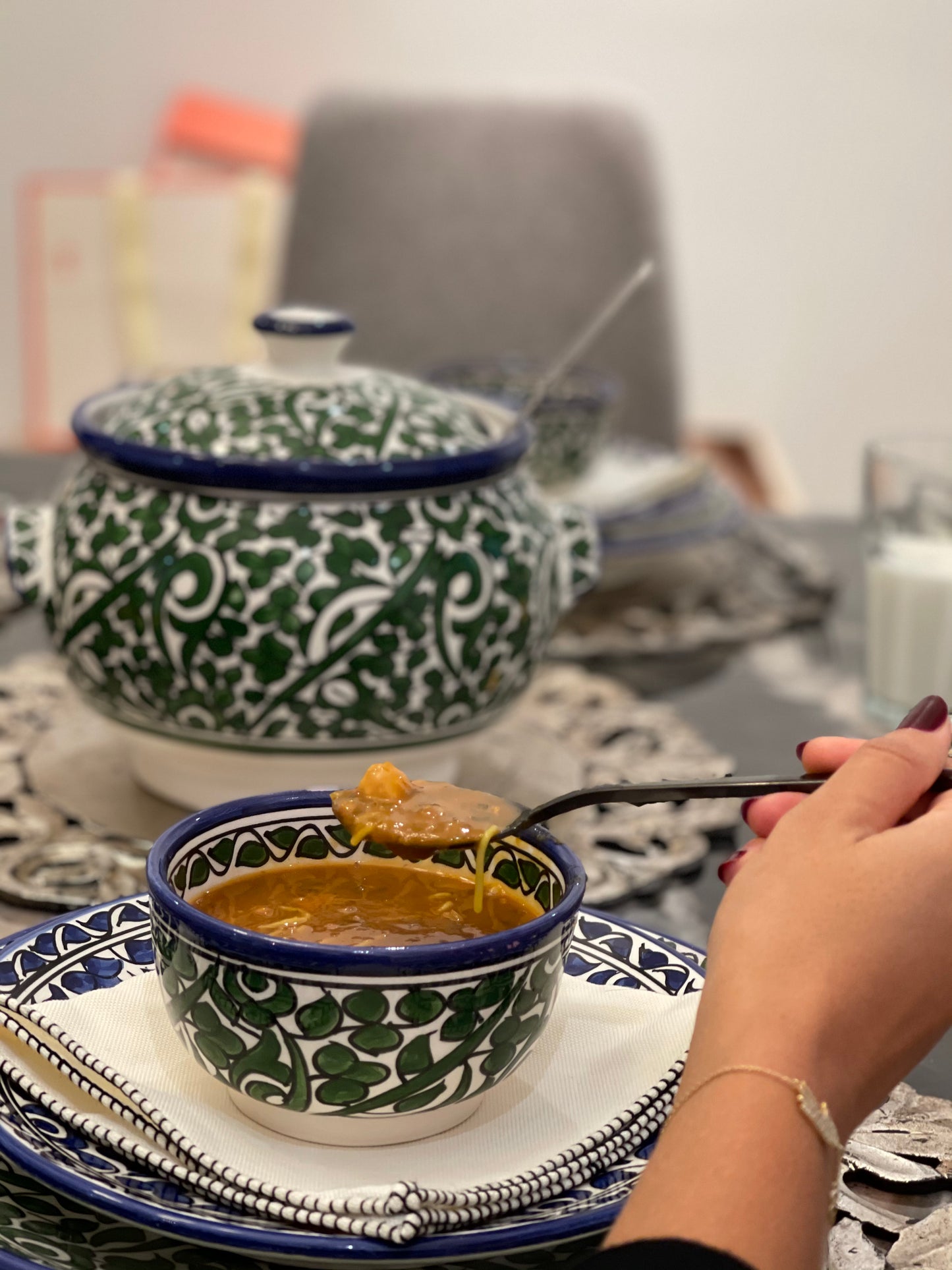 FLOWER TUREEN SET